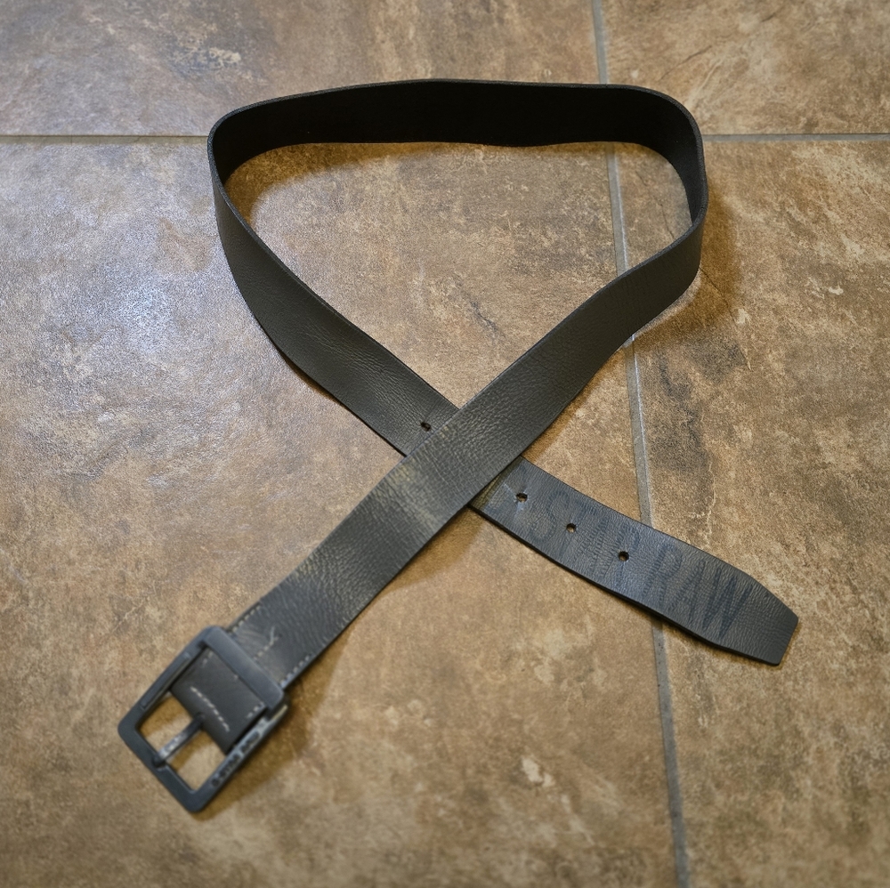Grey Leather | G-STAR | 49 Milburn Belt
